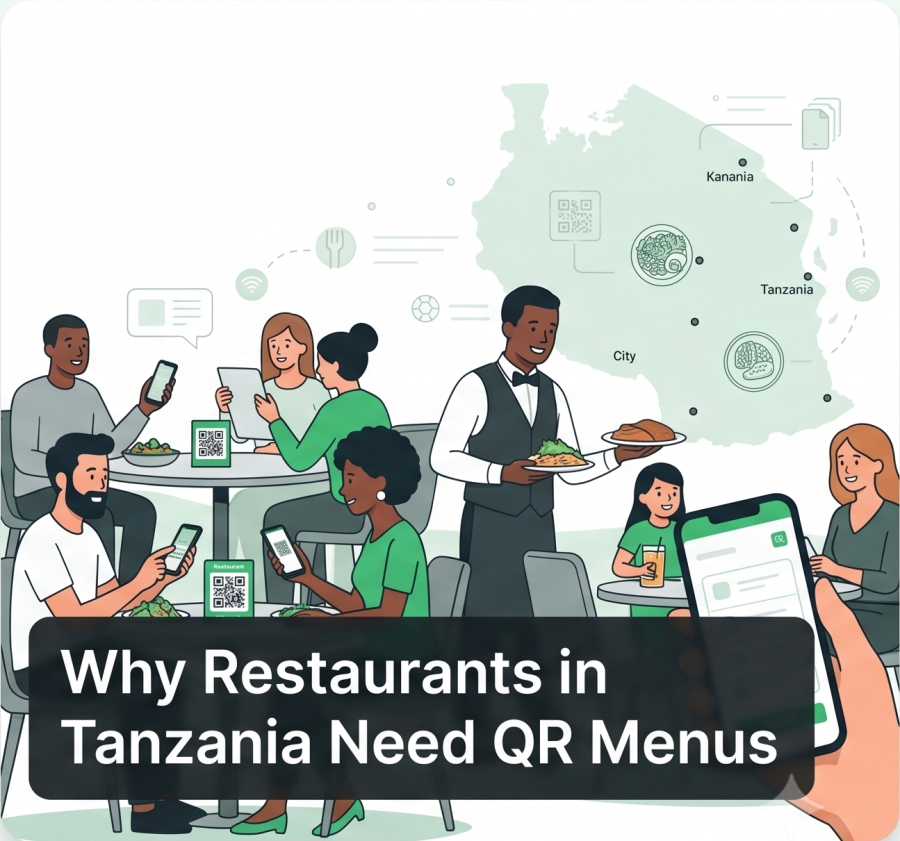Why Restaurants in Tanzania Need QR Menus