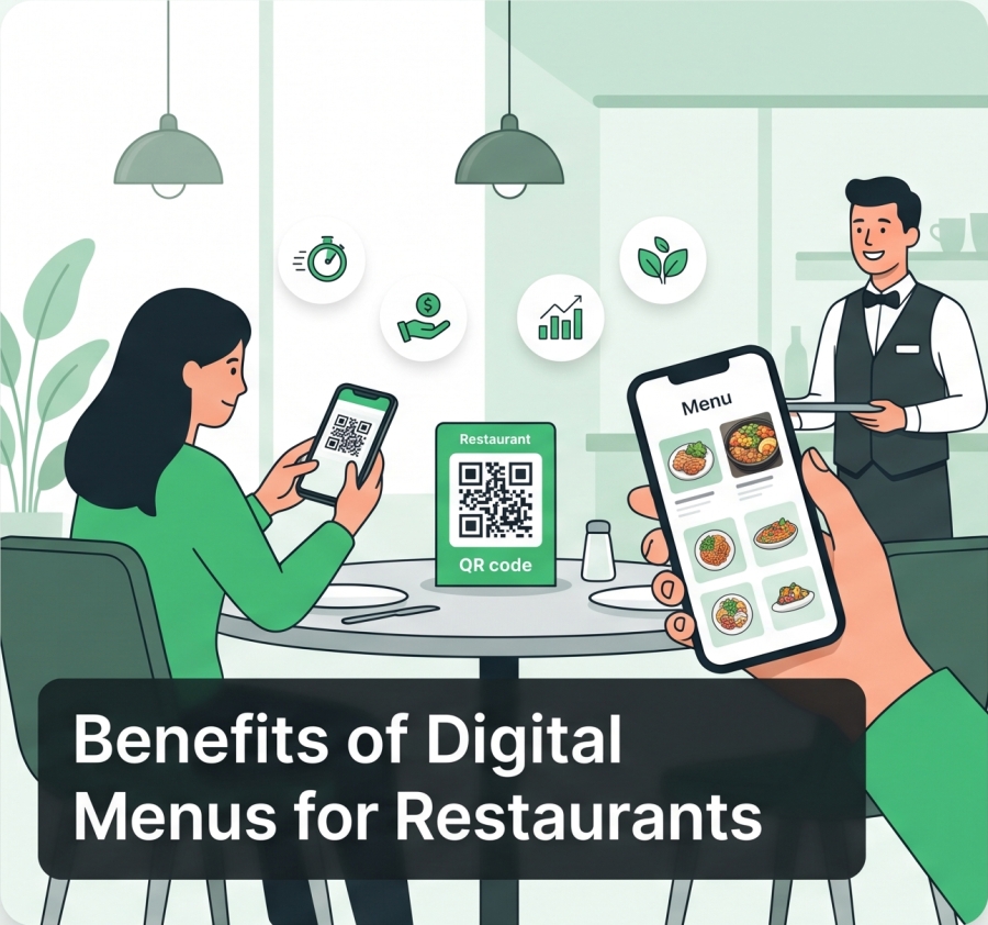 Benefits of Digital Menus for Restaurants